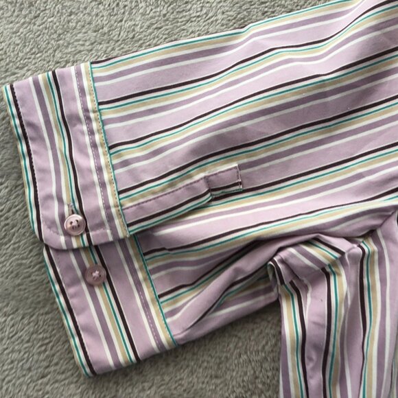 2 Old Navy Women Shirt XL Lot Of Two Vintage Casual Short Sleeve Perfect Stretch - Picture 12 of 13